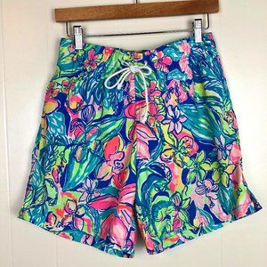 Lilly Pulitzer Capri Men's Swimming Trunks Size S